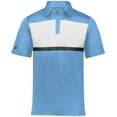 thumbnail image 3 of Holloway Sportswear M Prism Bold Polo Columbia Blue/White 222576, 3 of 5