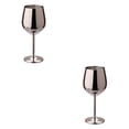 thumbnail image 1 of Wosthever Copa de vino de acero inoxidable de 500ml, vaso de una sola capa para bebidas, copa de cóctel de champán, doméstico para Type2 NO2, 1 of 6