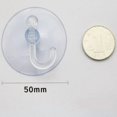 thumbnail image 5 of 4-pack suction cups with hook/suction cup 50 mm transparent, 5 of 5