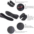 thumbnail image 3 of Plantillas para aumentar la altura Air Taller Cushion Plantillas para zapatos 4 capas Inserto en el talón para hombres 4 capas, 3 of 5