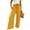 Yellow, variant on Qiopertar Linen Wide Leg Pants for Women Loose Casual Trousers with Ruffled Waistband Elastic Waist Comfortable Solid Color Pants Spring Summer Fall Beach Travel Vacation Boho Bohemian, Light Blue L
