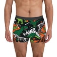 thumbnail image 2 of Goofa Dinosaur Skeleton Printed Men's Boxer Briefs Underwear, Moisture-Wicking Underwear, Trunk,Soft and Breathable Cotton Underwear-XX-Large, 2 of 9