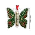 thumbnail image 5 of Christmas Money Gift Ornament, Plastic Butterfly Design B Cash Gift Holder, with Hanging Ribbon for Christmas Gift Exchange and Stocking Stuffer, 5 of 5
