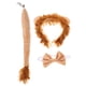 thumbnail image 1 of WORGEOUS 1 Juego de diadema con orejas de león, pajarita para Cosplay de León y cola, accesorios para disfraces de fiesta de Halloween, 1 of 7