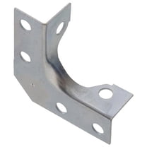 Hillman Group 852185 Carded - Zinc Outside Corner Braces, 2 x 0.625 in.