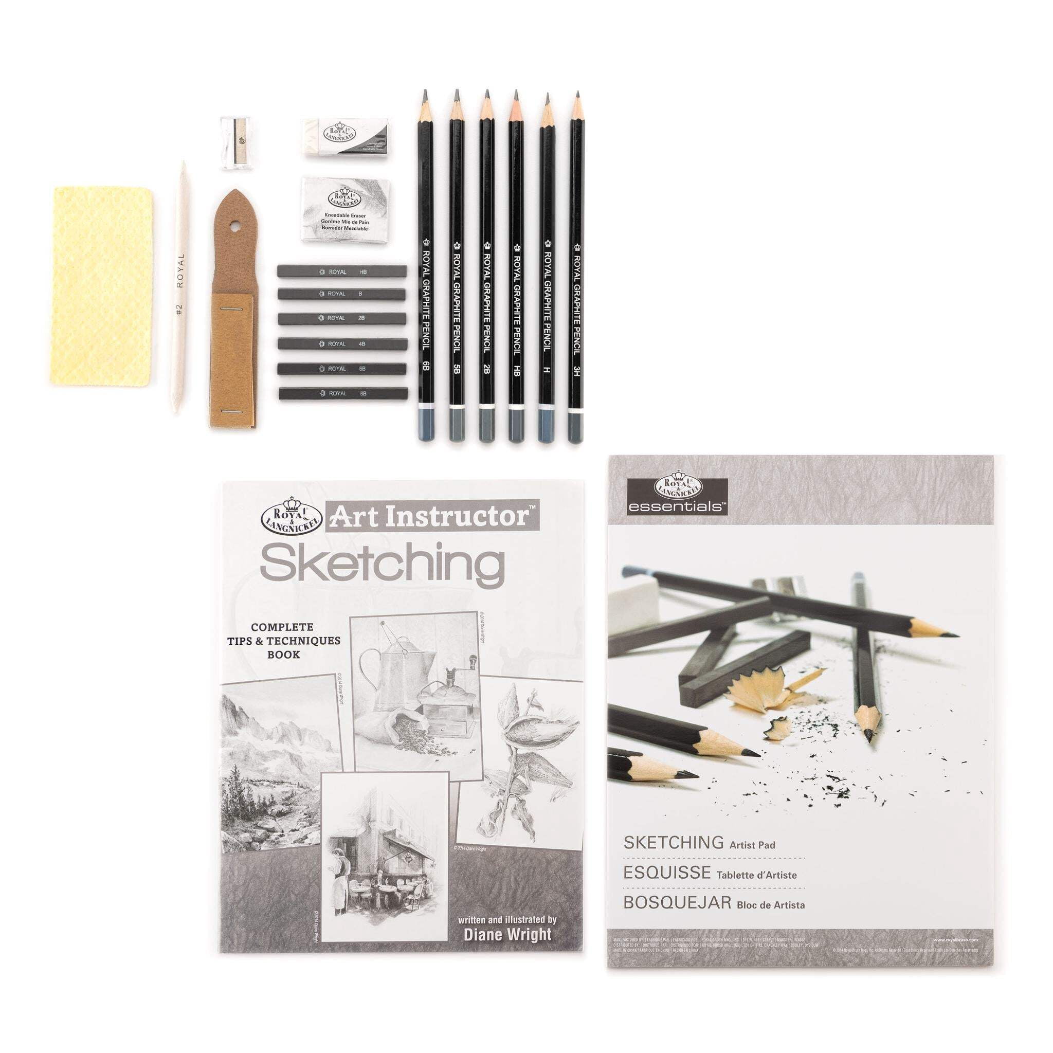 Royal & Langnickel Sketching Art Set - 20pc