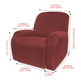 thumbnail image 3 of Waterproof Milk Silk Sofa Cover - Non Slip Elastic Stretch Couch Cover, Soft Polyester Furniture Protector for Pets & Home, Thick Hair-Resistant Fabric in Black/Red/Yellow/Gray/Coffee, 3 of 9