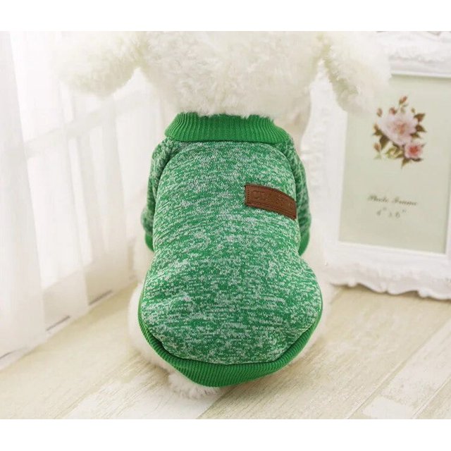 Dog Clothes for Small Dogs Soft Pet Dog Sweater Clothing for Dog Winter Chihuahua Clothes Classic Pet Outfit Small Dog Clothes ShopWise Round