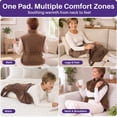 thumbnail image 6 of KEKOY Heating Pad for Full Body Stress Relief, FSA/HSA Wearable Electric Heat Pad with 4 Heat Settings, 2-Hour Auto Shut-Off, Fast Heating, Gift, 24" x 33", Dark Brown, 6 of 12