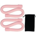 thumbnail image 1 of Anillo de pesas para yoga, elástico, ajustable, duradero, unisex, para el hogar, para deportes, correr, rosa (240 g x 2), 1 of 14