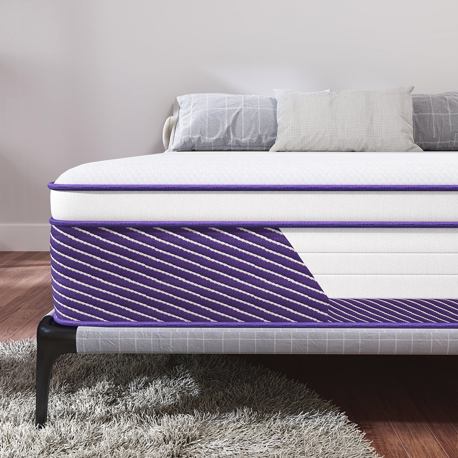 lemontalking 14 Inch Twin Hybrid Memory Foam Firm Coil Mattress Medium Firm Construction Sleep Experience