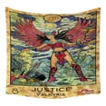 thumbnail image 1 of Tapestry Justice Valkyrie, microtela de fibra, 150 x 150 cm, 1 of 2