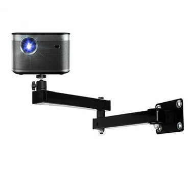 Motorized Projector Screen QualGear Universal Projector Ceiling Mount - Adjustable For Sloped Ceilings (White) Projector Mount