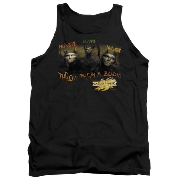 Mirrormask Hungry Adult Tank Top Black