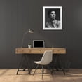 thumbnail image 3 of Shiki, Shizuo 20x24 White Modern Wood Framed Museum Art Print Titled - Maria, 3 of 4