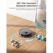 Lefant M3 Max Robot Vacuum and Mop, 113°F Hot Water Auto Mop Washing & Cool Air Drying, Self-Emptying & Refilling