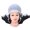 Multicolor, variant on Leadrop Hair Highlighting Hat with Needle Holes Professional Reusable Silicone Hairdressing Tool Adjustable Buckle Multi-colors Hair Dye Hat Home Salon Supplies