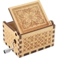 thumbnail image 3 of Wooden Music Box - The Pooh Saying Music Box, Gift for Friend, Cousins, BFF, New Year's Gifts, 1 Set, 3 of 4