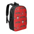thumbnail image 4 of Diamondbacks 17in Both Simple Student Backpack for Men & Women, 4 of 8