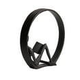 thumbnail image 2 of Danya B. Contemporary Encircled Reader Cast Iron Sculpture Statue, 2 of 18