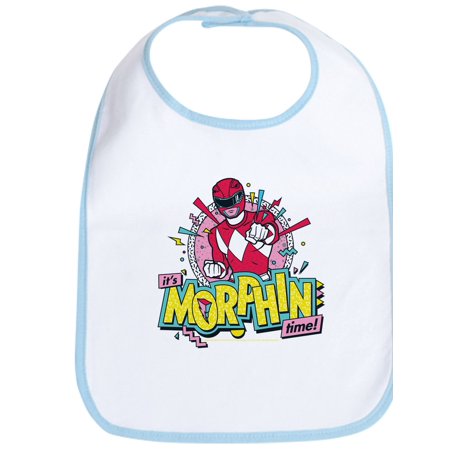 

CafePress - Power Rangers Morphin Time - Cute Cloth Baby Bib Toddler Bib