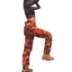thumbnail image 2 of Pantalones cargo de camuflaje de verano CenturyX para mujer, pantalones vaqueros casuales de camuflaje militar de combate, pantalones lápiz con bolsillos, naranja L, 2 of 4