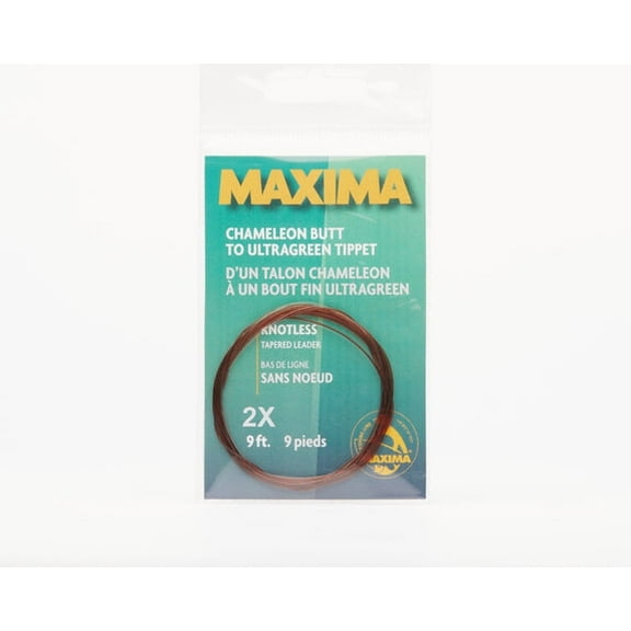 Knotless Tapered Leaders - 9 ft. 2X