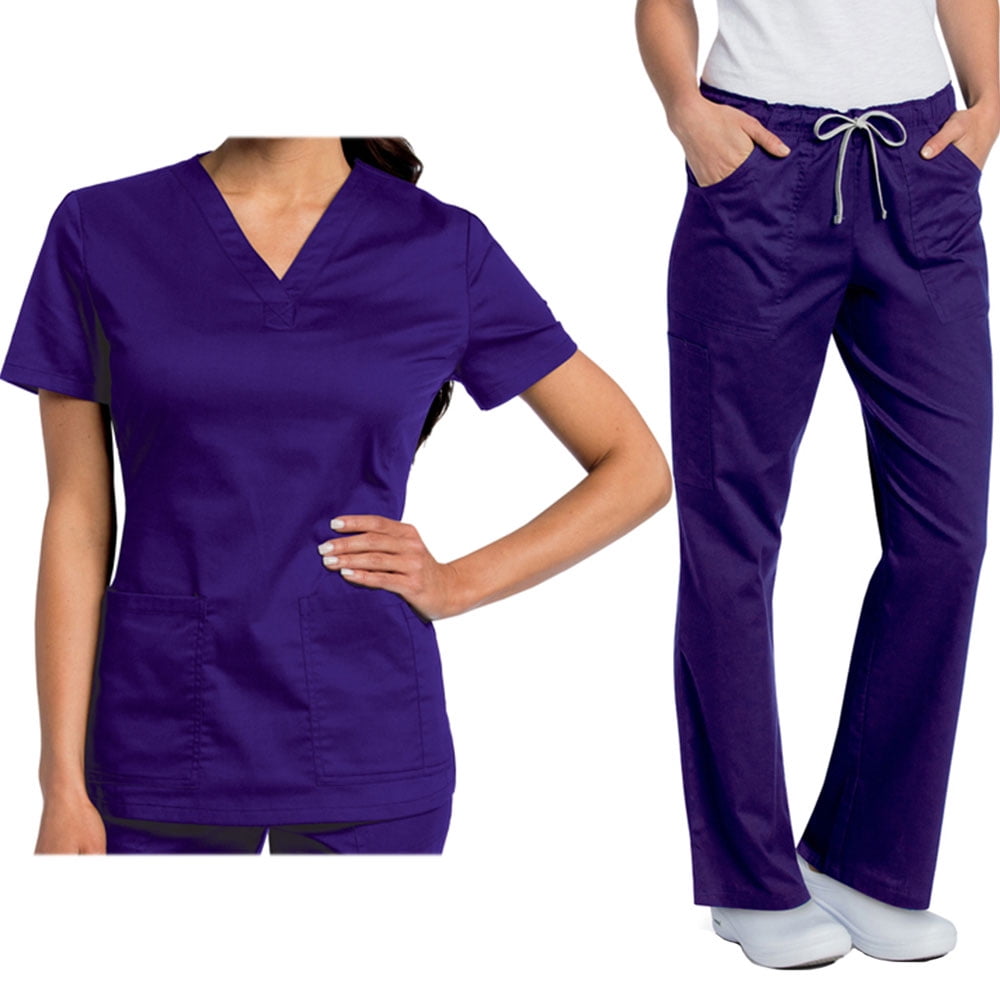 Landau All Day Womens Scrubs Set 4143 