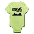 thumbnail image 1 of CafePress - Somebody In Portland Loves Me Body Suit - Baby Light Bodysuit, 1 of 1