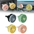 thumbnail image 3 of Car Air Outlet Usb Fan Creative Low Noise Cooler 3-Speed Adjustable Car Mini, 3 of 9