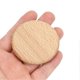 thumbnail image 3 of 50Pcs Round Wooden Blank Slices Beech Chip No Hole DIY Hand Made Decoration Accessories(6cm ), 3 of 4