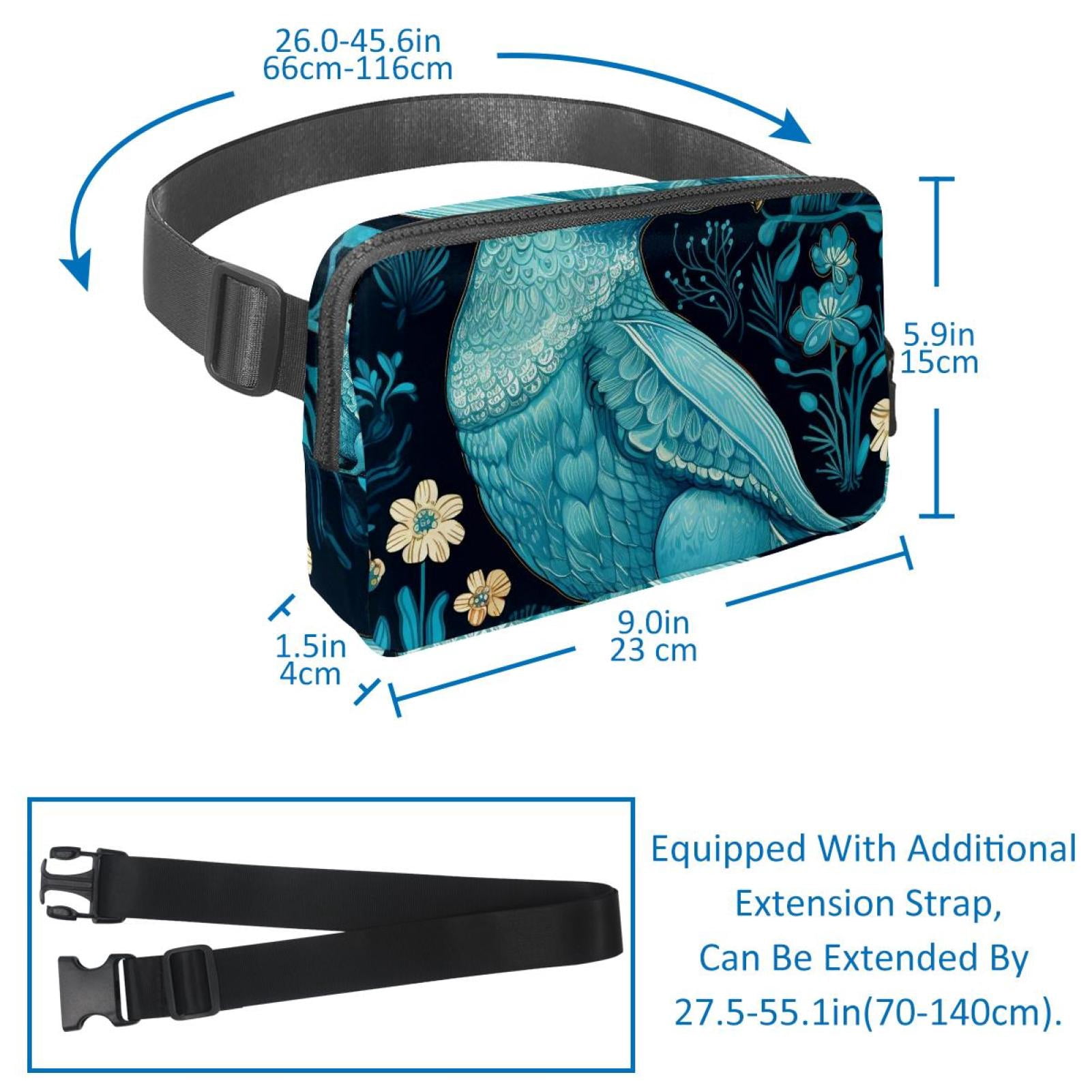 Prayer hands Adjustable Lightweight Waist Bag Crossbody Fanny Pack with Extension Strap for Men and Women