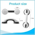 thumbnail image 5 of Suction Bathroom Grab Rails, 12 inch Hand Rail for Disabled, 2pcs Portable Mobility Aids Safety Handle with Suction Cup Fitting for Children and Disability Aids, 5 of 5
