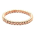 thumbnail image 2 of AYYUFE 4mm Beads Bracelets Allergy Free Fine Workmanship Copper Stackable Bead Ball Chain Bracelets for Adult, 2 of 8