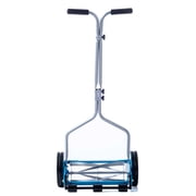 American Lawn Mower Company 2204-14 14-Inch 4-Blade Push Reel Lawn Mower, Blue