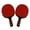Red, variant on 7829 Table Tennis Rackets Set, Rubber Table Tennis Bat Professional Pingpong Paddle Set Table Tennis Equipment for Beginner