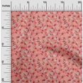 thumbnail image 2 of oneOone Georgette Viscose Pink Fabric Abstract Floral Sewing Craft Projects Fabric Prints By Yard 42 Inch Wide-1ra, 2 of 5