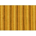 thumbnail image 1 of Ahgly Company Indoor Rectangle Abstract Yellow Modern Area Rugs, 3' x 5', 1 of 4