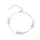 thumbnail image 1 of EZLIFE Pulseras de cadena de serpiente Pulsera de nudos de lazo con lazos de cinta para mujer B2W0, 1 of 7
