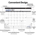 thumbnail image 3 of Large Desk Calendar 2026-2027 - 19 Months from Jun. 2026 through Dec. 2027, 22 x 17 Inches Desktop Wall with Julian Date To-do & Notes, Corner Protectors for School Home Office, 3 of 3