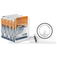 thumbnail image 3 of Stride® QuickFit® Angle D-Ring View Binder, 150-Sheet Capacity, 5/8" Rings, 50% Recycled, White, 3 of 4