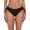 Black, variant on Ocean Blues Women's Full Coverage Swim Bottom Tie Sides Bikini Bottom
