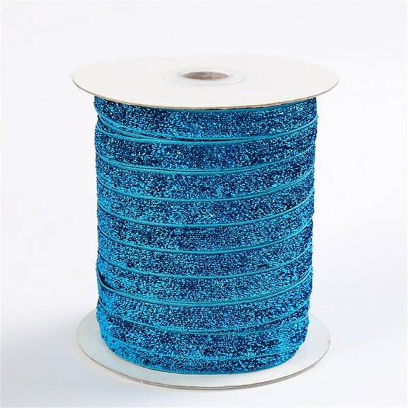 1-Inch Wired Christmas Ribbon for Gift Wrapping, Bows, and Holiday Decorations - 50 Yards