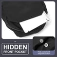 thumbnail image 4 of Mochila Coofay negra impermeable para mujer y hombre, 4 of 7
