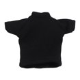 thumbnail image 3 of Figura de acción de hombre a escala 1:12, ropa de tela, moda, coleccionable, uso diario, informal, miniatura Negro, 3 of 8