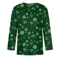 thumbnail image 3 of Men's Saint Patrick Print Short-Sleeve Top Light Green XL, 3 of 4