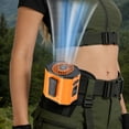 thumbnail image 3 of PIMOXV 3 Speed Portable Clip On Rechargeable Mini Waist Fan, 3 of 5