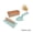 random, variant on Snow Brick Mold Toy Set with Trowels - Winter Fort Building Kit for Sand and Snow