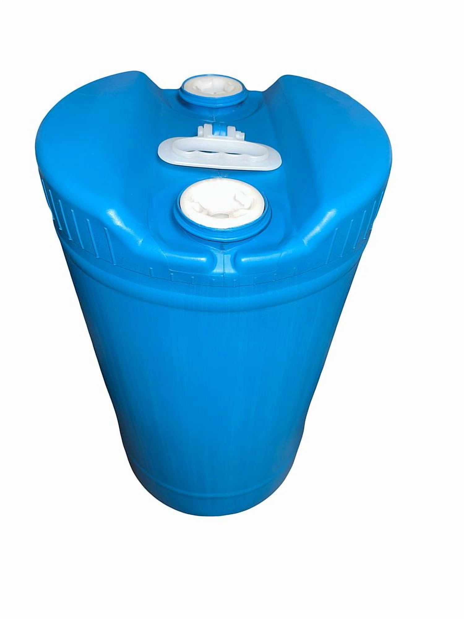 15 Gallon Plastic Blue Barrel 2x2 Inch Bung Caps