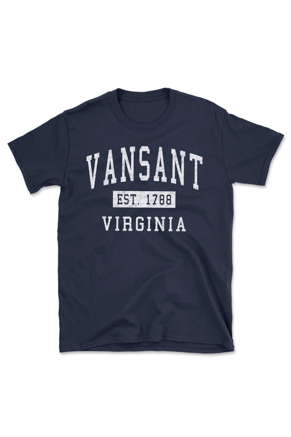 Vansant Virginia Classic Established Men's Cotton T-Shirt
